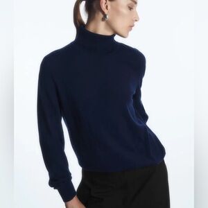 COS Merino Wool Roll-Neck Jumper